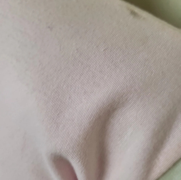 80s Googla Gong Colorblock Pink Blue Collar top - Picture 9 of 10